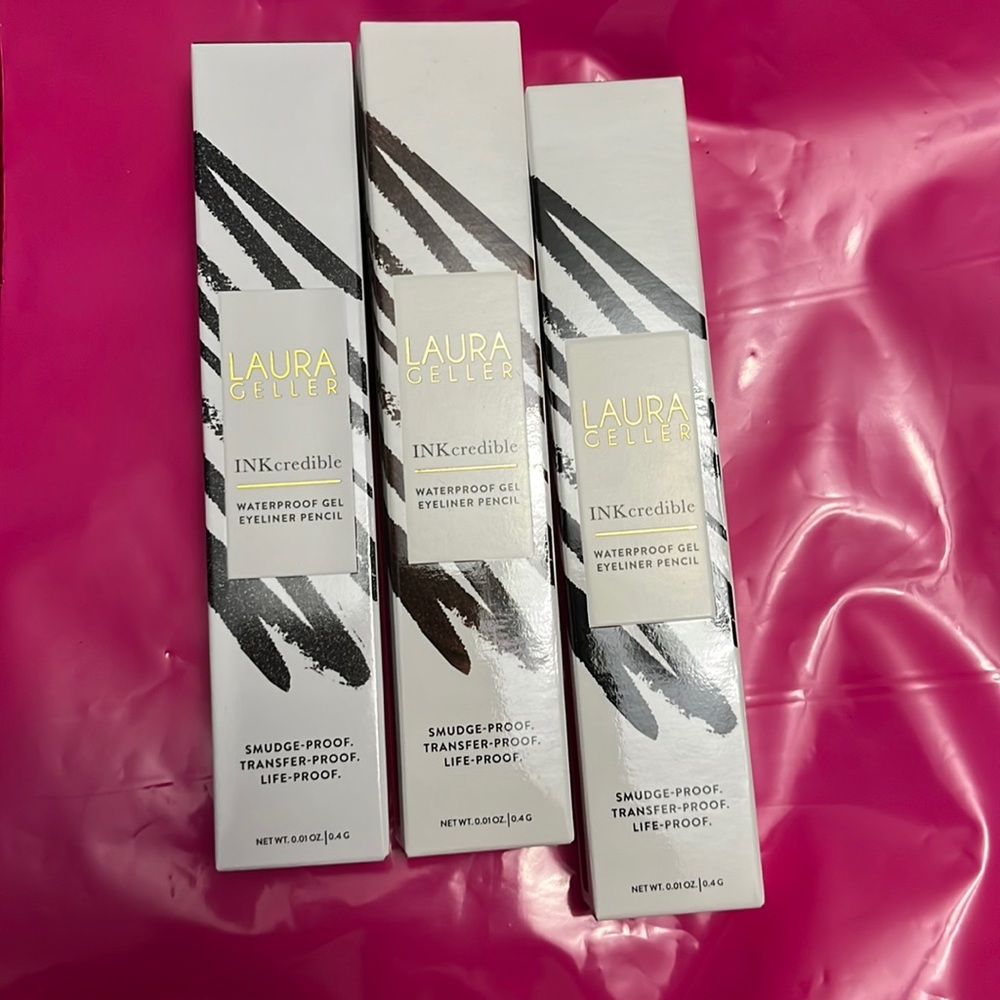 NIB Laura Geller INKcredible Waterproof Gel Eyeliner Pencil pick color
